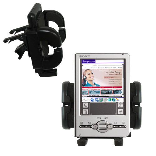 Vent Swivel Car Auto Holder Mount compatible with the Sony Clie TJ37