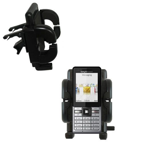 Vent Swivel Car Auto Holder Mount compatible with the Sony Ericsson  J105a