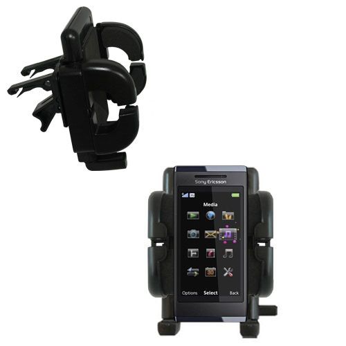 Vent Swivel Car Auto Holder Mount compatible with the Sony Ericsson Aino