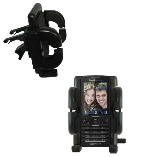Gomadic Air Vent Clip Based Cradle Holder Car / Auto Mount suitable for the Sony Ericsson C901 / C901A - Lifetime Warranty