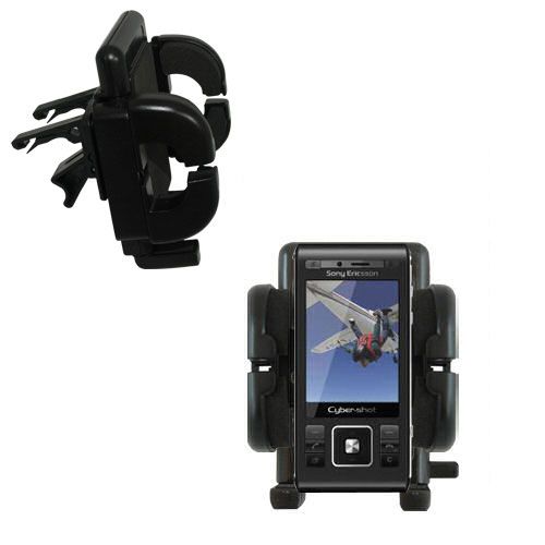 Vent Swivel Car Auto Holder Mount compatible with the Sony Ericsson C905