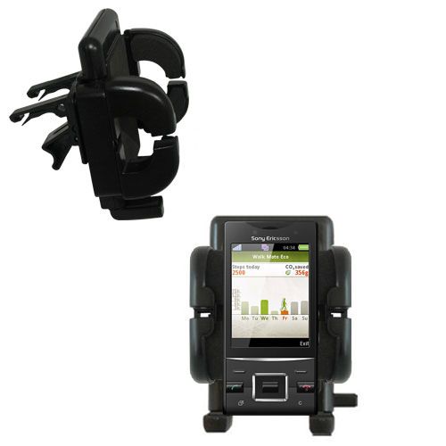 Vent Swivel Car Auto Holder Mount compatible with the Sony Ericsson Elm