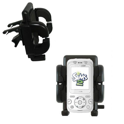 Vent Swivel Car Auto Holder Mount compatible with the Sony Ericsson F305
