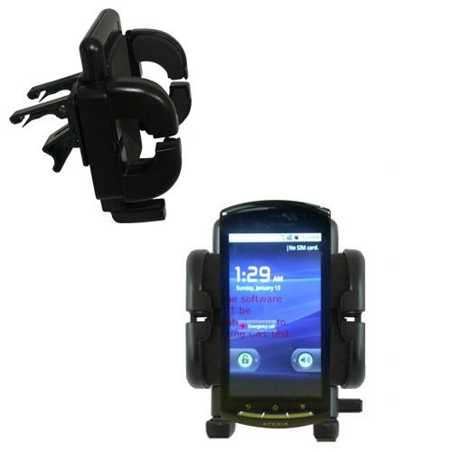 Vent Swivel Car Auto Holder Mount compatible with the Sony Ericsson Hallon