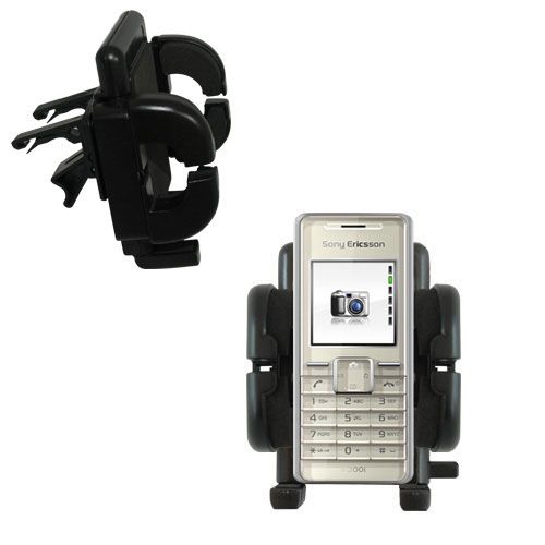 Vent Swivel Car Auto Holder Mount compatible with the Sony Ericsson k200c