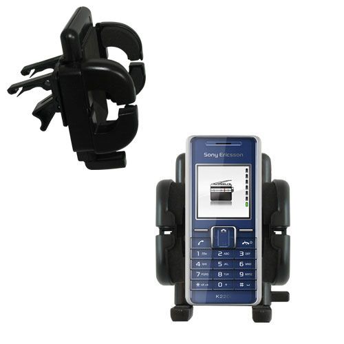 Vent Swivel Car Auto Holder Mount compatible with the Sony Ericsson K220c