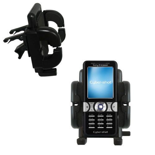 Vent Swivel Car Auto Holder Mount compatible with the Sony Ericsson k550c