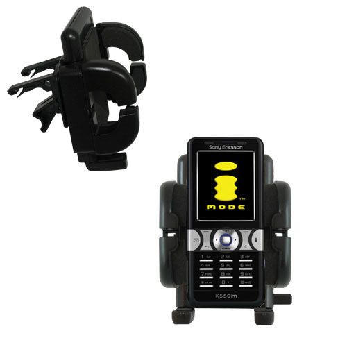 Vent Swivel Car Auto Holder Mount compatible with the Sony Ericsson k550im