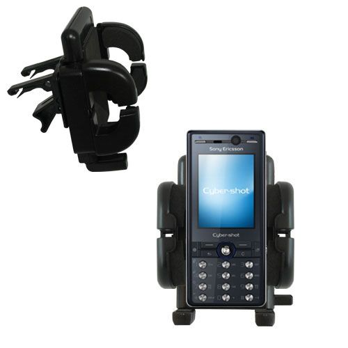 Vent Swivel Car Auto Holder Mount compatible with the Sony Ericsson K818c
