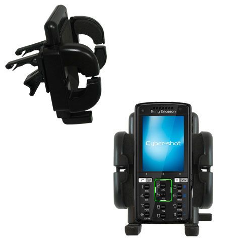 Vent Swivel Car Auto Holder Mount compatible with the Sony Ericsson K858c