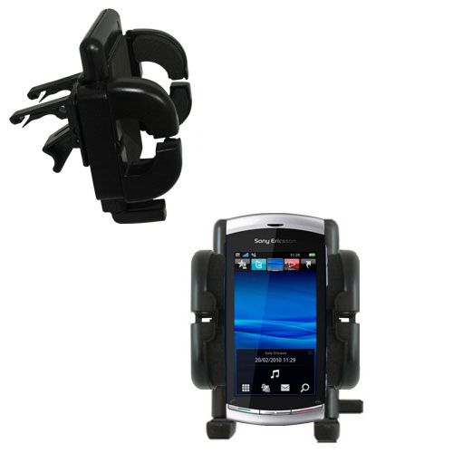 Vent Swivel Car Auto Holder Mount compatible with the Sony Ericsson Kurara