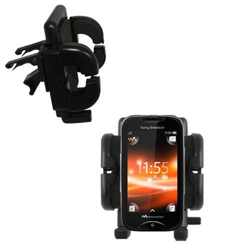 Vent Swivel Car Auto Holder Mount compatible with the Sony Ericsson Mix Walkman