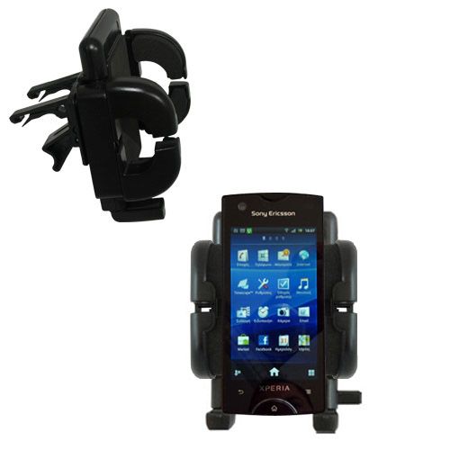 Vent Swivel Car Auto Holder Mount compatible with the Sony Ericsson ST18i