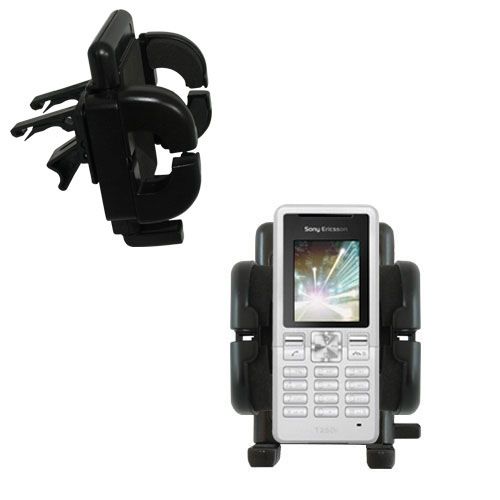 Vent Swivel Car Auto Holder Mount compatible with the Sony Ericsson T250a