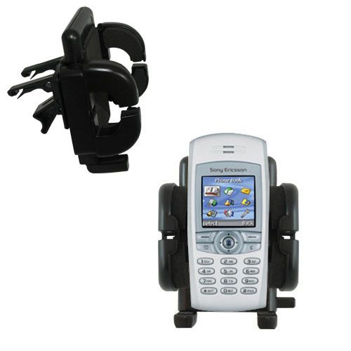 Gomadic Air Vent Clip Based Cradle Holder Car / Auto Mount suitable for the Sony Ericsson T606 - Lifetime Warranty