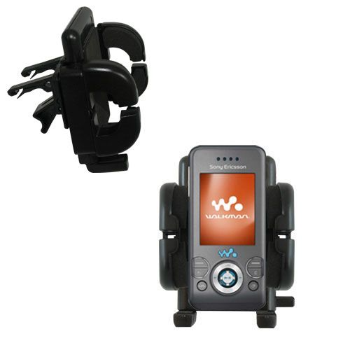 Vent Swivel Car Auto Holder Mount compatible with the Sony Ericsson W580c
