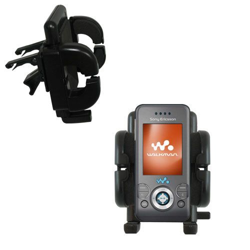 Vent Swivel Car Auto Holder Mount compatible with the Sony Ericsson w580i