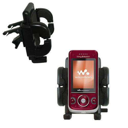 Gomadic Air Vent Clip Based Cradle Holder Car / Auto Mount suitable for the Sony Ericsson w760c - Lifetime Warranty
