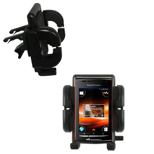 Gomadic Air Vent Clip Based Cradle Holder Car / Auto Mount suitable for the Sony Ericsson W8 Walkman  - Lifetime Warranty