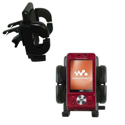 Vent Swivel Car Auto Holder Mount compatible with the Sony Ericsson w918c