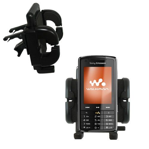 Vent Swivel Car Auto Holder Mount compatible with the Sony Ericsson w960i