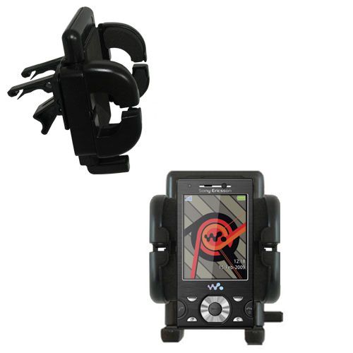 Vent Swivel Car Auto Holder Mount compatible with the Sony Ericsson W995 / W995a