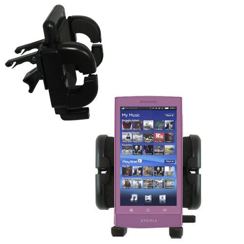 Vent Swivel Car Auto Holder Mount compatible with the Sony Ericsson X12