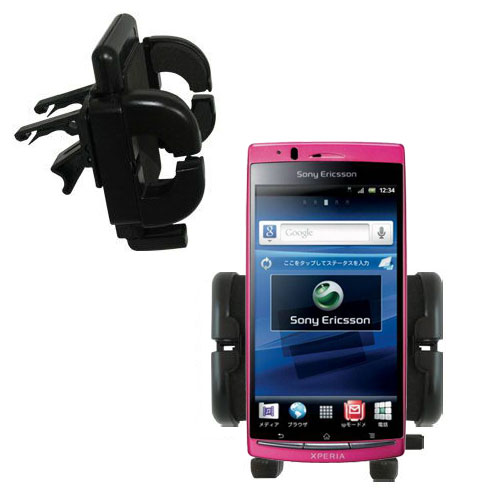 Vent Swivel Car Auto Holder Mount compatible with the Sony Ericsson Xperia Arc HD