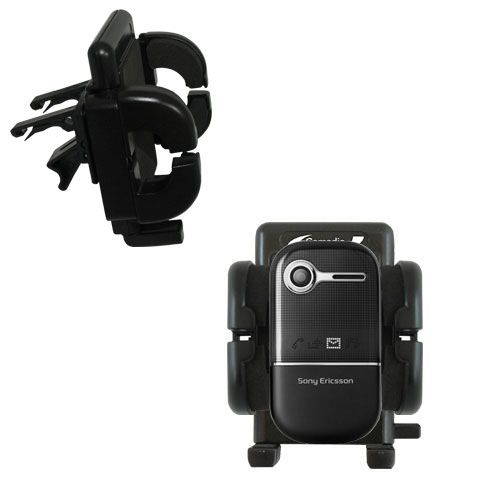 Vent Swivel Car Auto Holder Mount compatible with the Sony Ericsson z258c