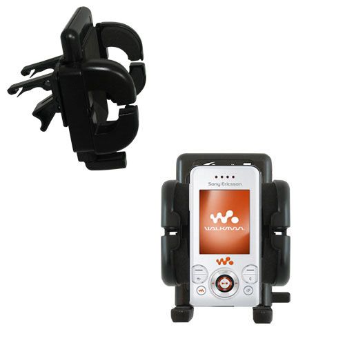 Vent Swivel Car Auto Holder Mount compatible with the Sony Ericsson Z750a
