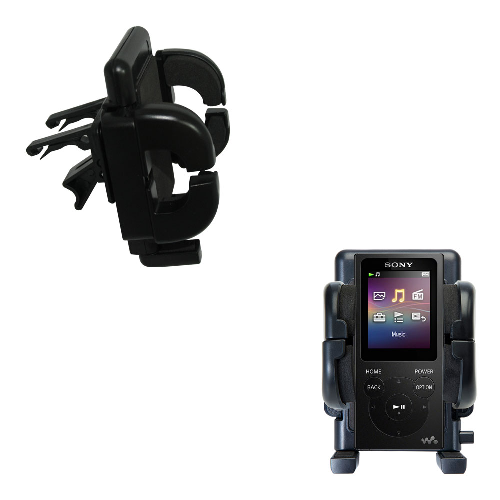 Vent Swivel Car Auto Holder Mount compatible with the Sony NW-E390 / E393 / E394