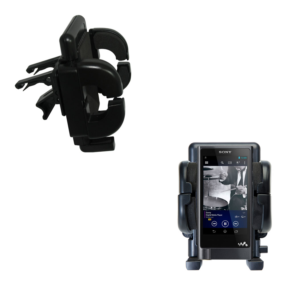 Vent Swivel Car Auto Holder Mount compatible with the Sony NW-ZX2 / ZX2