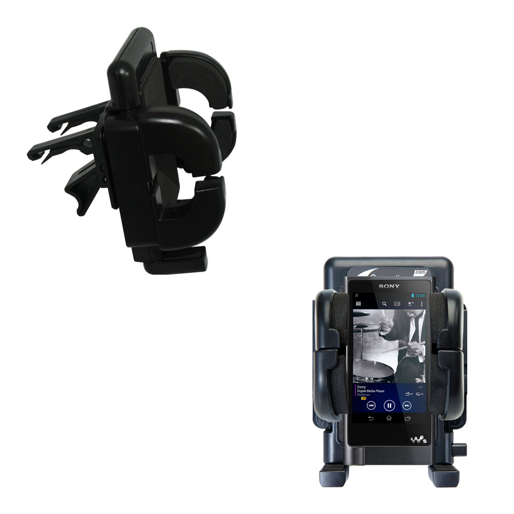 Vent Swivel Car Auto Holder Mount compatible with the Sony NWZ-ZX2