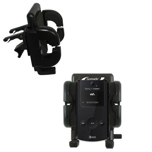 Vent Swivel Car Auto Holder Mount compatible with the Sony W518A