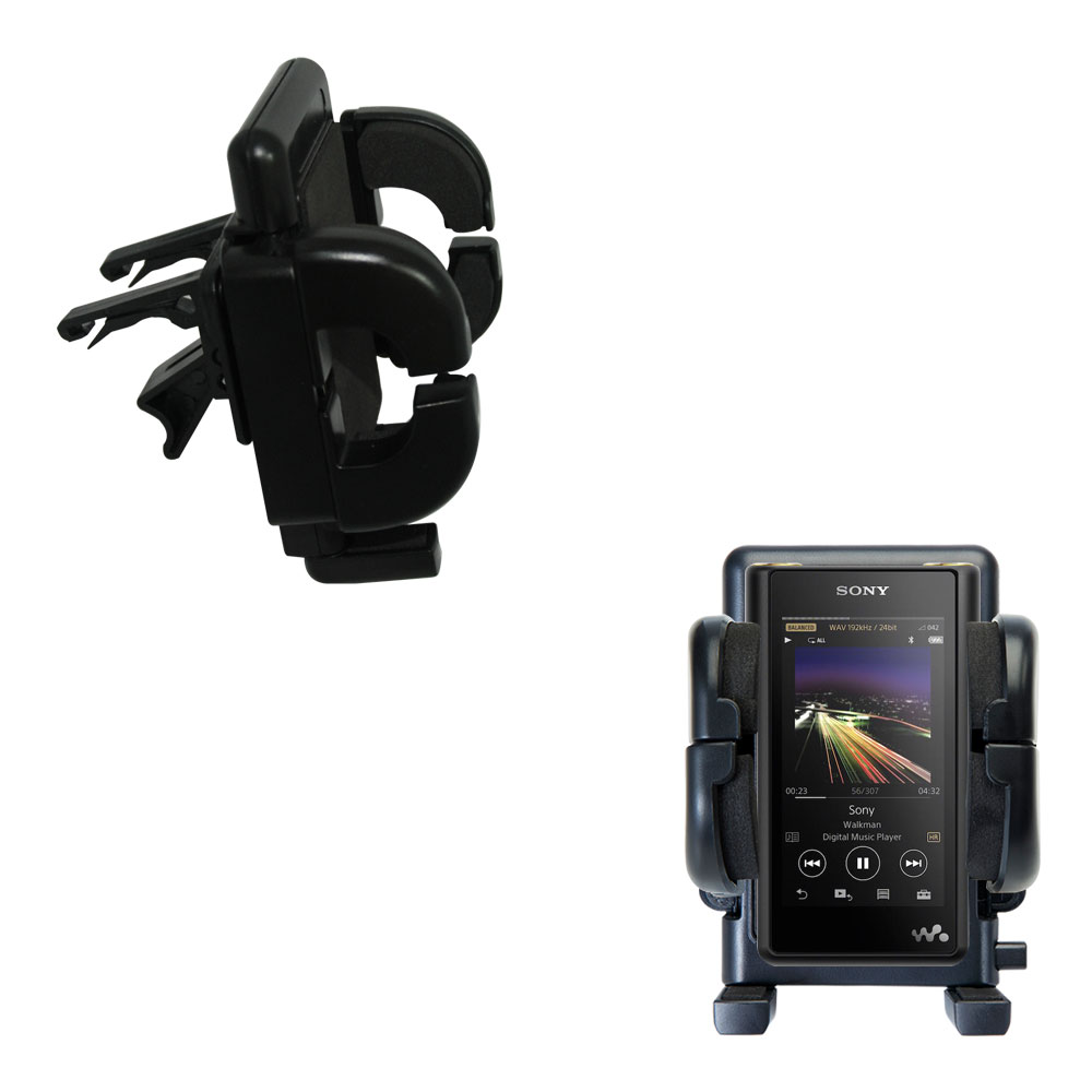 Vent Swivel Car Auto Holder Mount compatible with the Sony Walkman NW-WM1Z