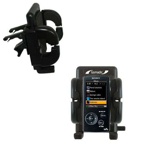 Vent Swivel Car Auto Holder Mount compatible with the Sony Walkman NWZ-A800 Series