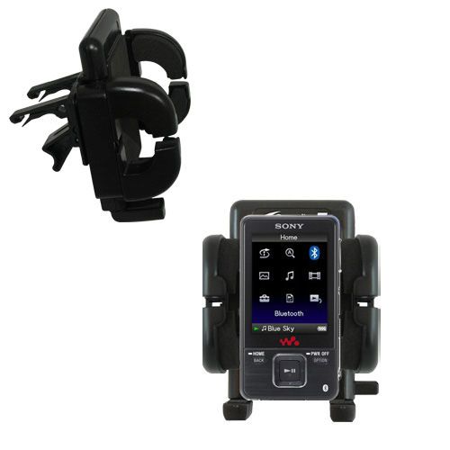 Gomadic Air Vent Clip Based Cradle Holder Car / Auto Mount suitable for the Sony Walkman NWZ-A828 - Lifetime Warranty