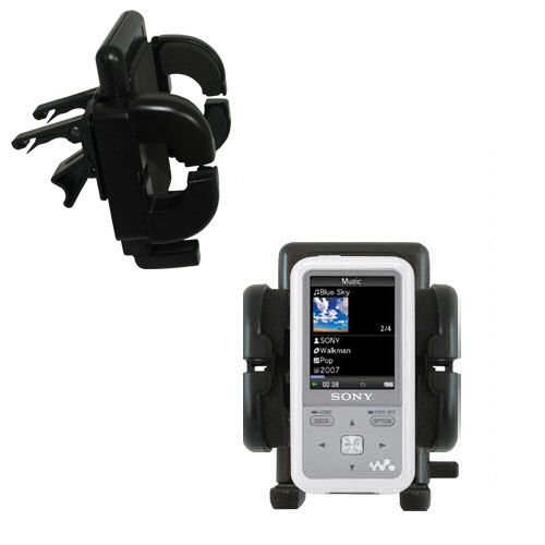 Vent Swivel Car Auto Holder Mount compatible with the Sony Walkman NWZ-S618F