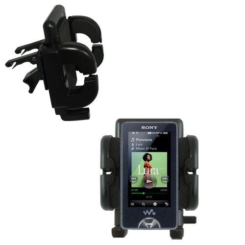 Vent Swivel Car Auto Holder Mount compatible with the Sony Walkman X Series NWZ-X1051