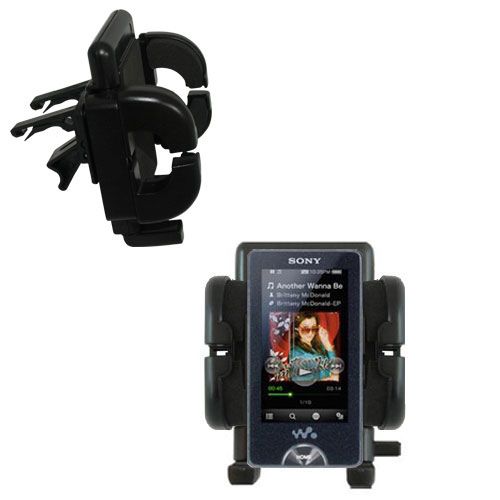 Vent Swivel Car Auto Holder Mount compatible with the Sony Walkman X Series NWZ-X1061