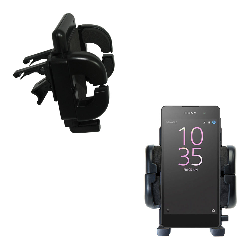 Vent Swivel Car Auto Holder Mount compatible with the Sony Xperia E5