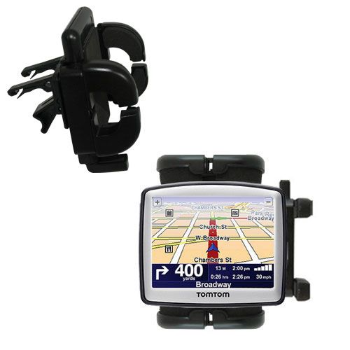 Vent Swivel Car Auto Holder Mount compatible with the TomTom ONE 125 S / SE