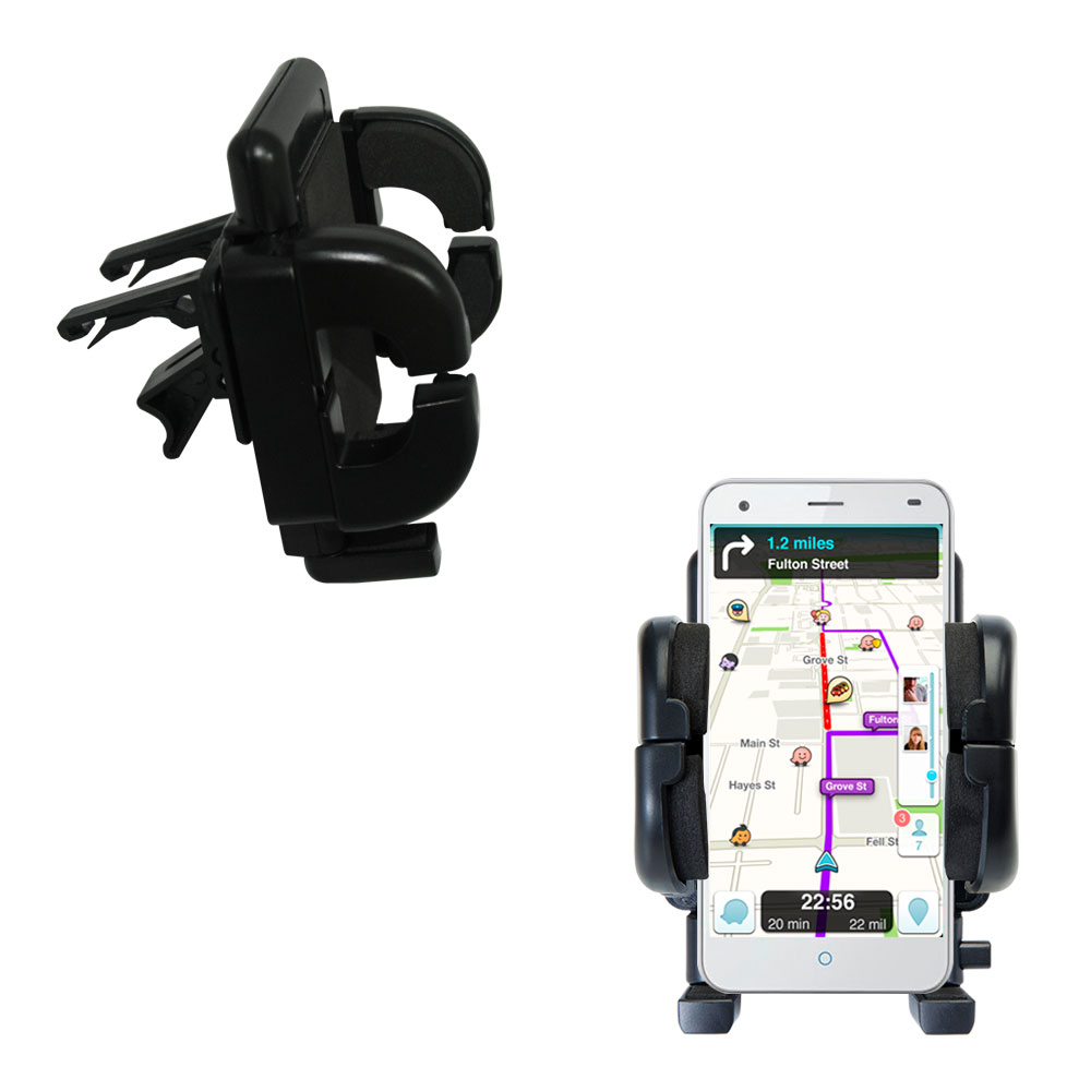 Vent Swivel Car Auto Holder Mount compatible with the ZTE Blade S6