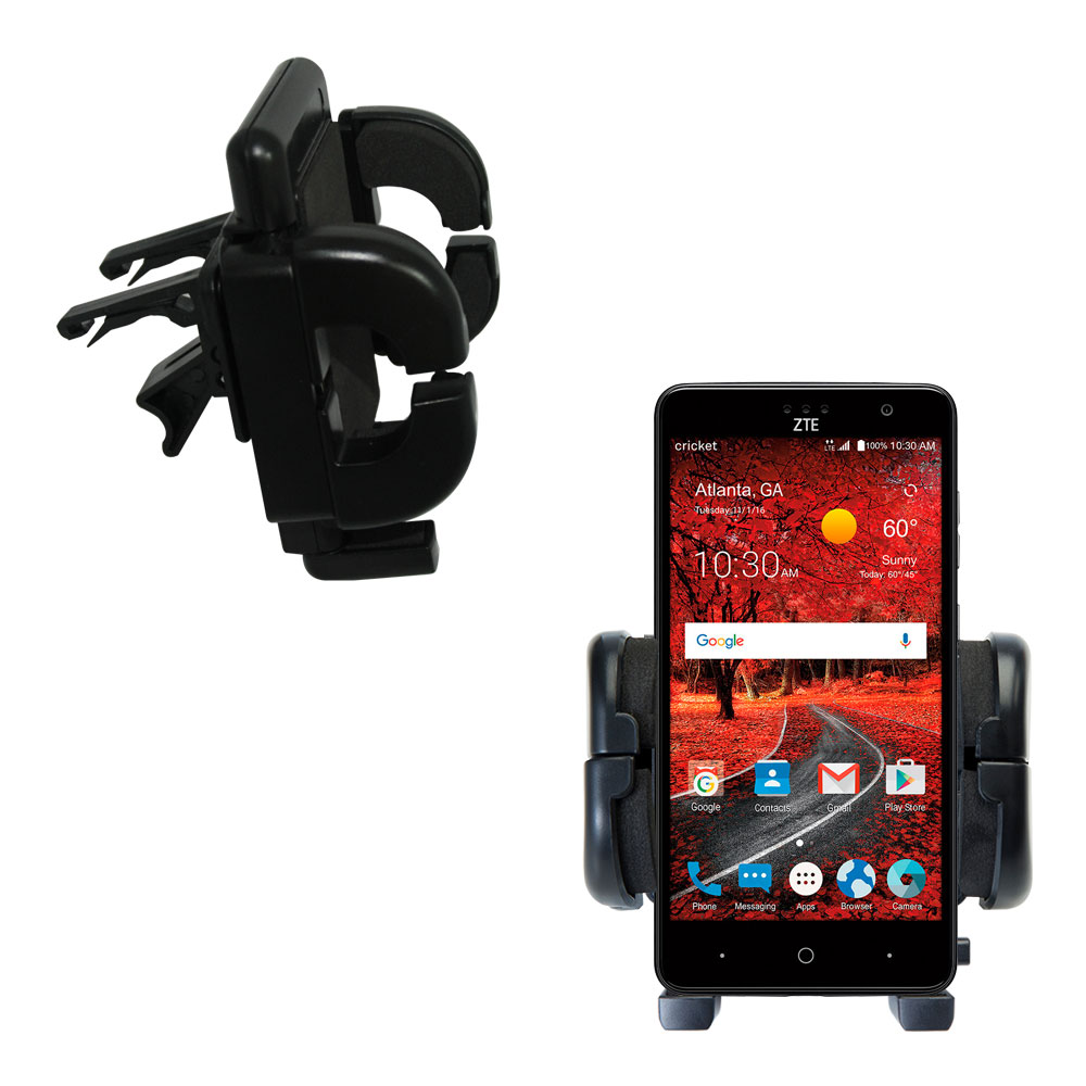 Vent Swivel Car Auto Holder Mount compatible with the ZTE Grand X 4