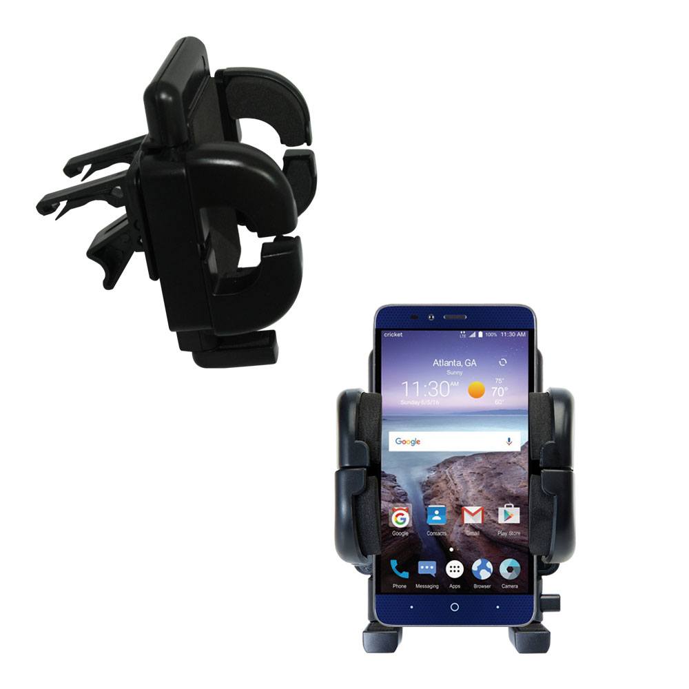 Vent Swivel Car Auto Holder Mount compatible with the ZTE Grand X Max 2