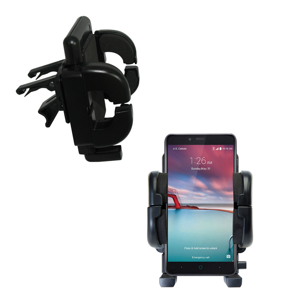 Vent Swivel Car Auto Holder Mount compatible with the ZTE Imperial Max