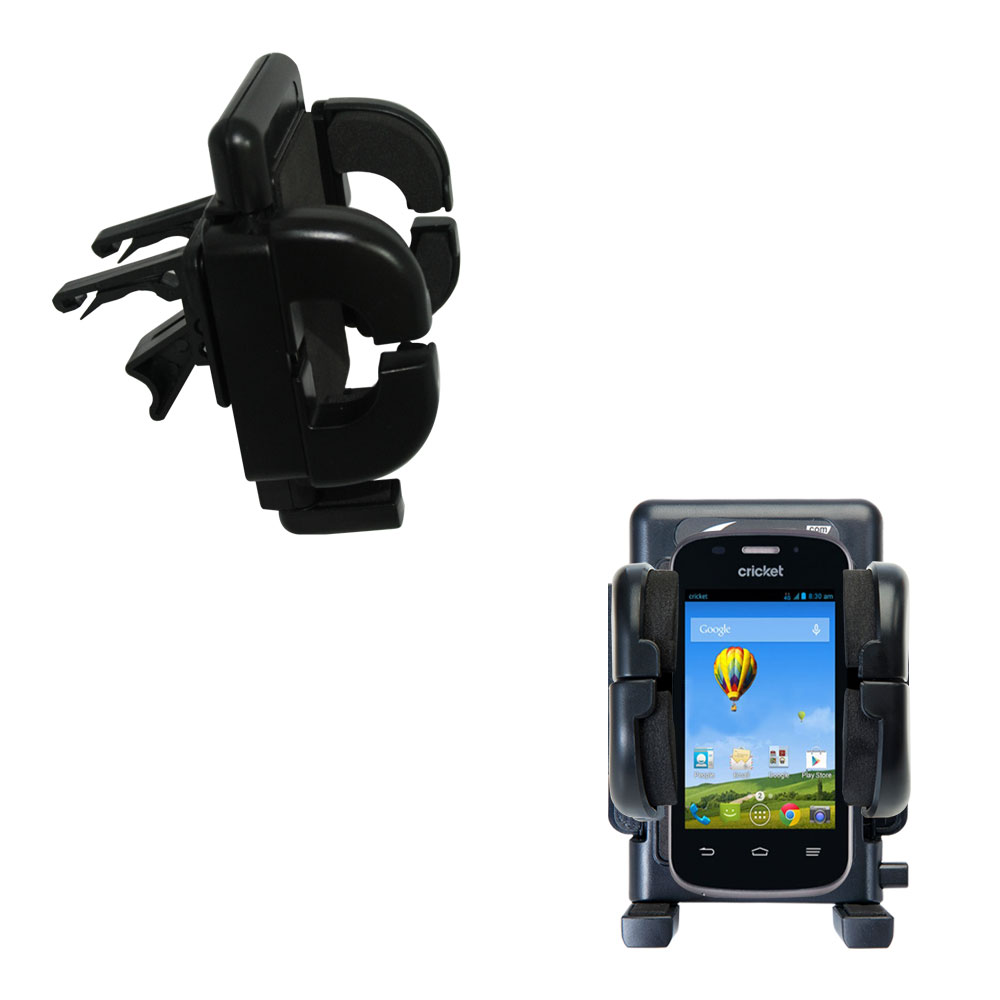 Vent Swivel Car Auto Holder Mount compatible with the ZTE Prelude 2