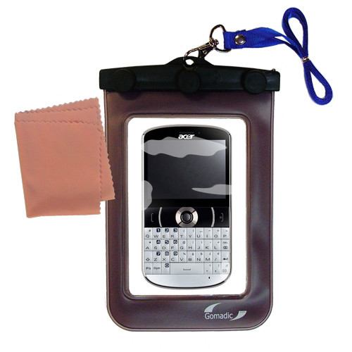 Waterproof Case compatible with the Acer beTouch E130 E140 to use underwater