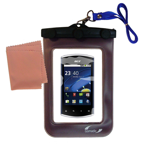 Waterproof Case compatible with the Acer Liquid mini to use underwater