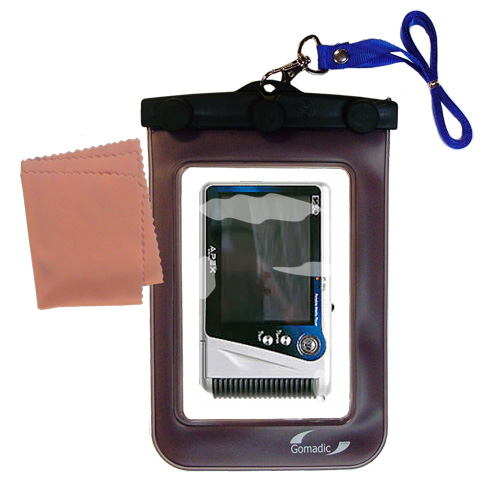 Waterproof Case compatible with the APEX Digital E2go to use underwater